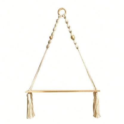Skorter | Boho Macrame Shelf Rustic Decor