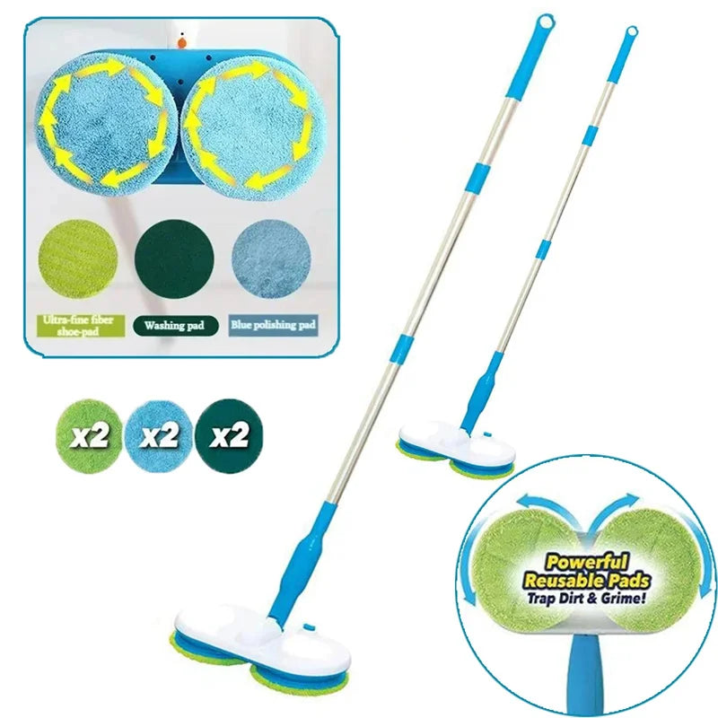 Skorter | Cordless Electric Mopping Mop With Reusable Pads