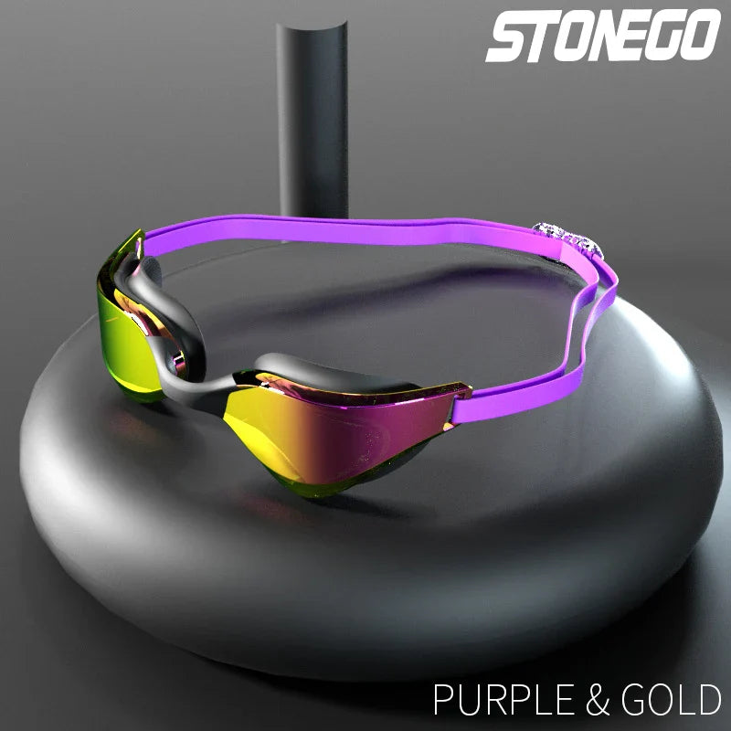 Skorter | Stylish Anti-Fog Swim Goggles - HD Wide-Angle Lens