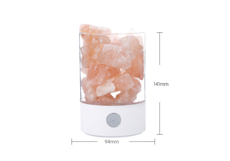Skorter | Light Natural Himalayan Salt Lamp Air Purifier USB