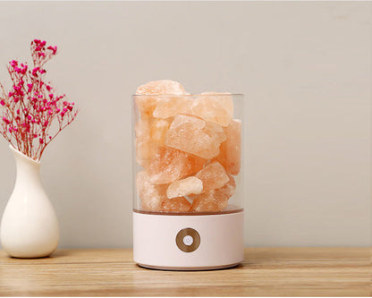 Skorter | Light Natural Himalayan Salt Lamp Air Purifier USB