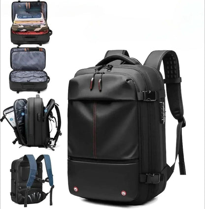 Skorter | Compressible travel backpack with laptop compartment