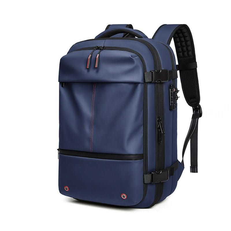 Skorter | Compressible travel backpack with laptop compartment