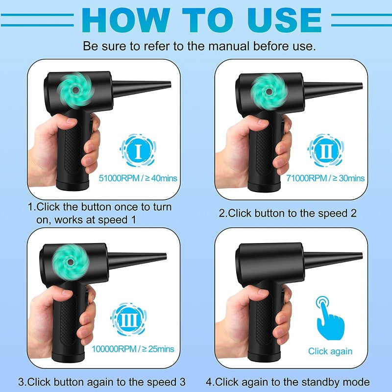 Skorter | Electric Air Duster - Rechargeable