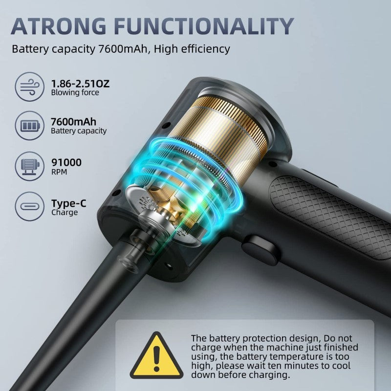 Skorter | Electric Air Duster - Rechargeable