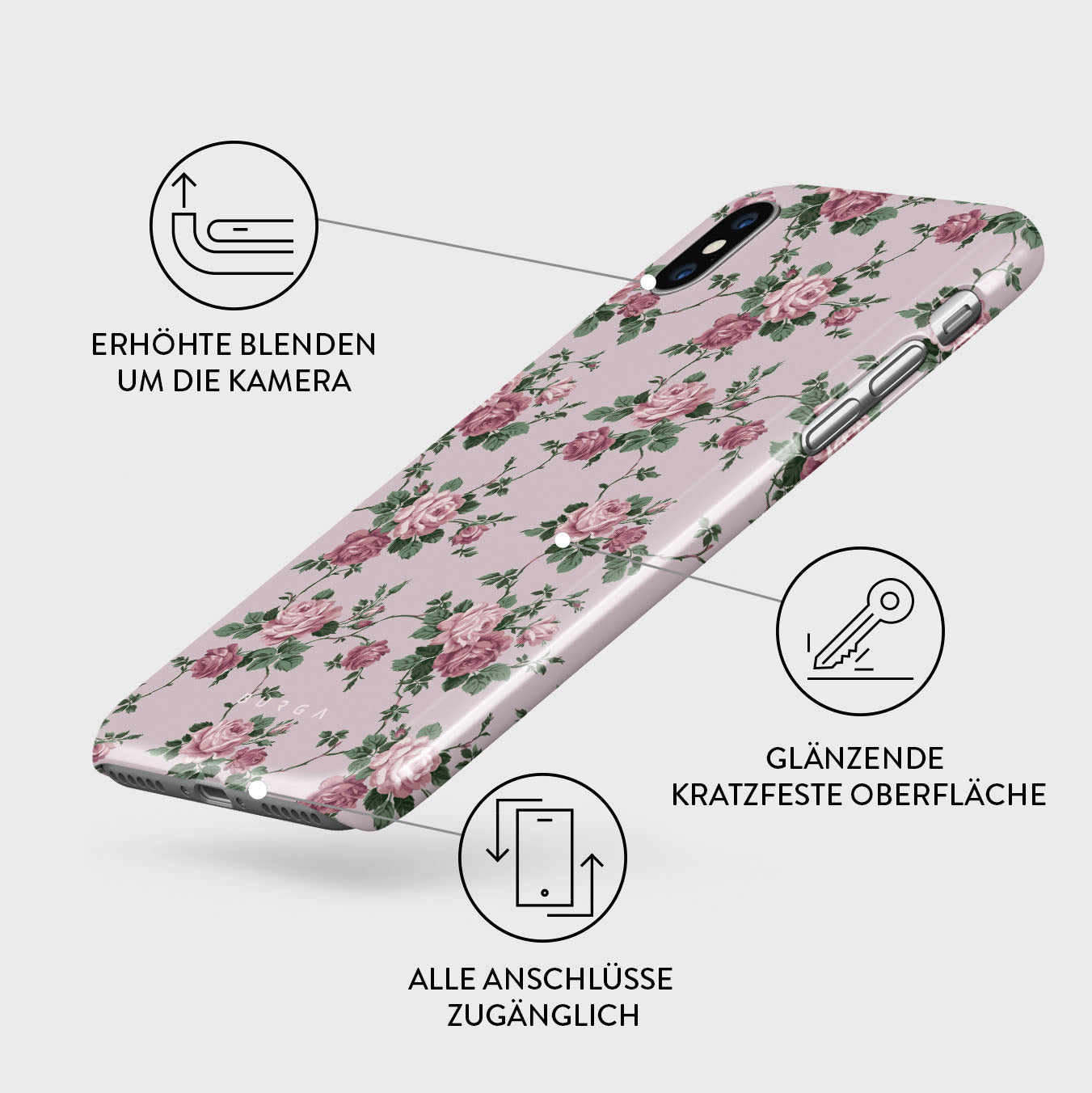 Skorter | Alice - iPhone XS Max case