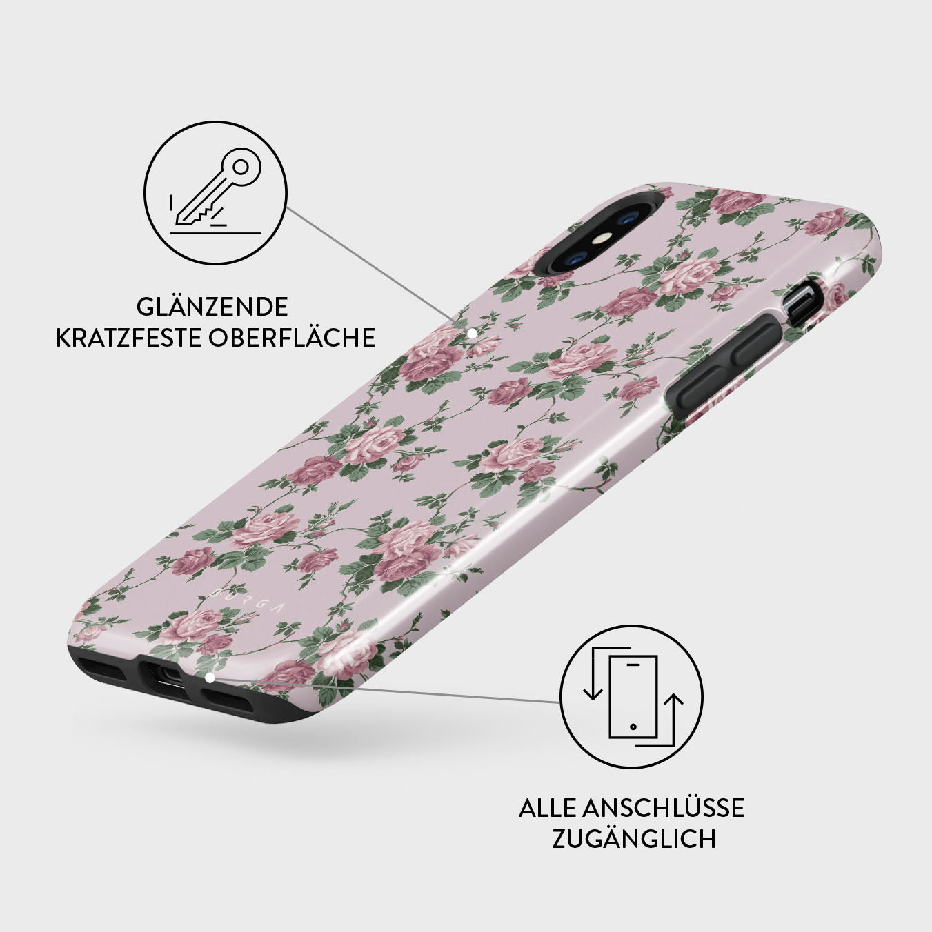 Skorter | Alice - iPhone XS Max case