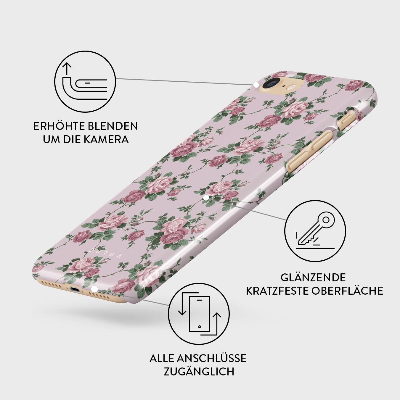 Skorter | Alice - iPhone 7 / iPhone 8 case