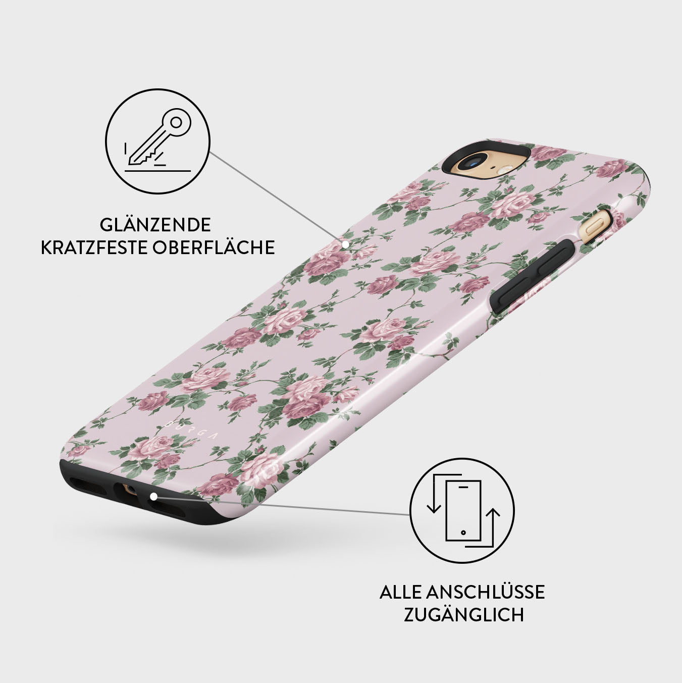 Skorter | Alice - iPhone SE (2020) case