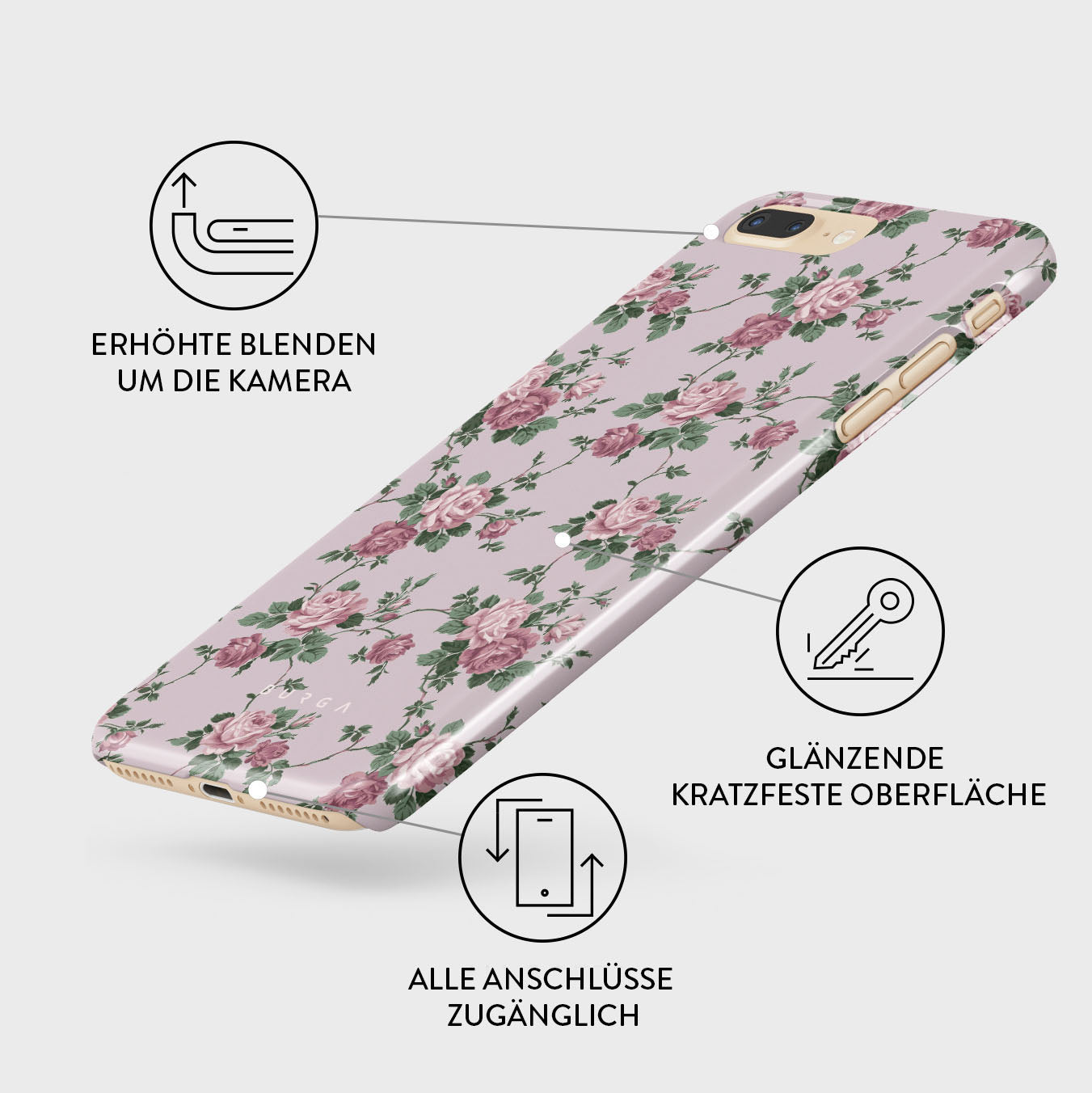 Skorter | Alice - iPhone 7 Plus / 8 Plus Case