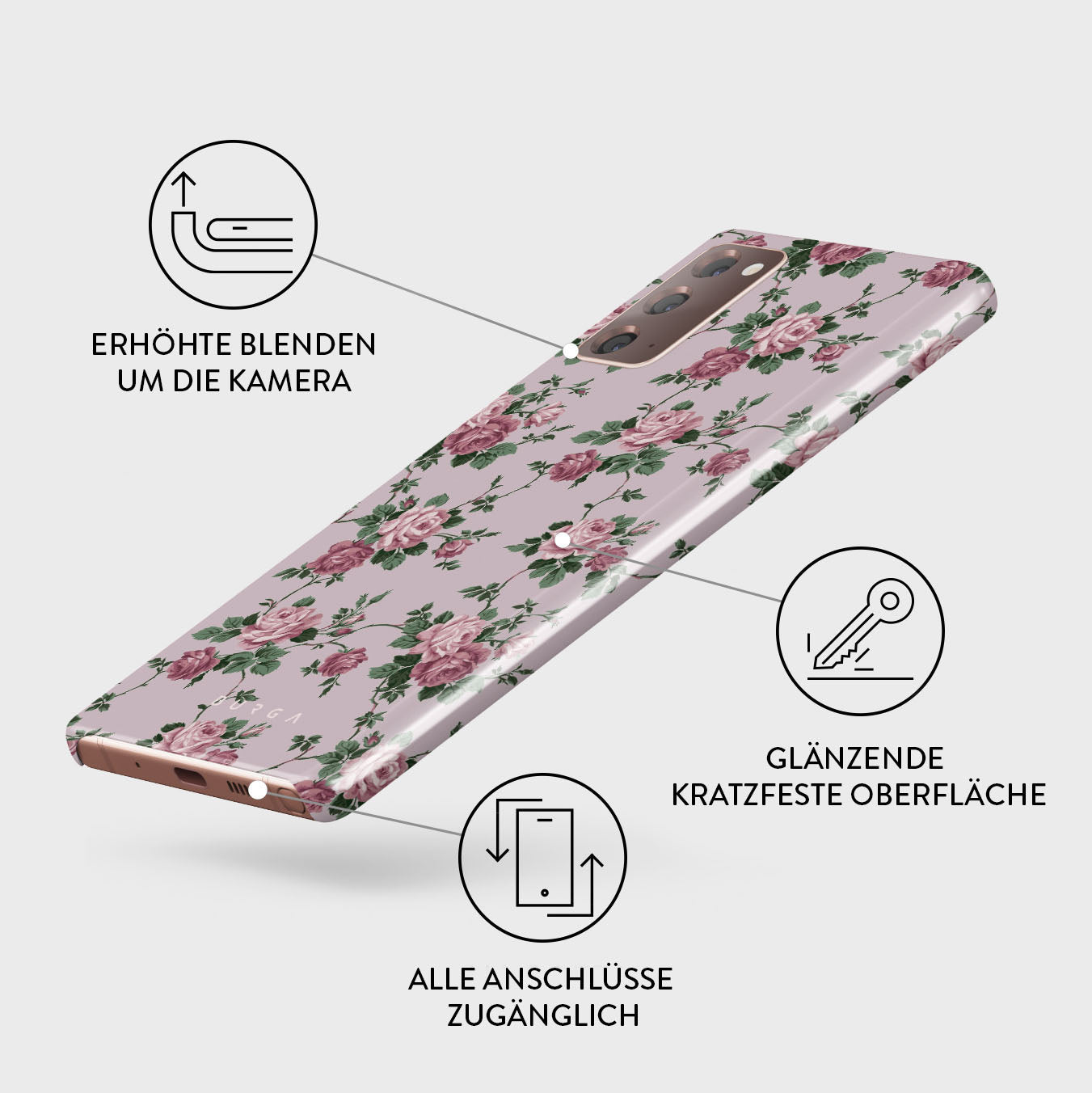 Skorter | Alice - Samsung Galaxy Note 20 4G / 5G Case