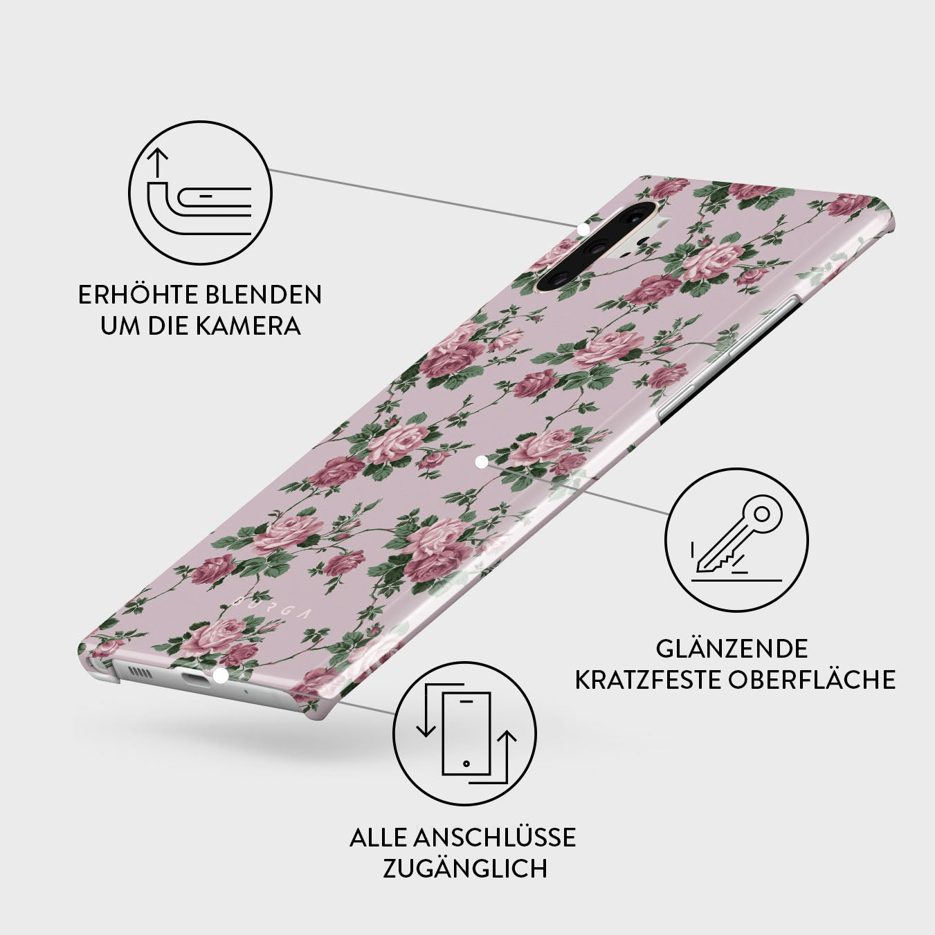 Skorter | Alice - Samsung Galaxy Note 10 Plus Cover