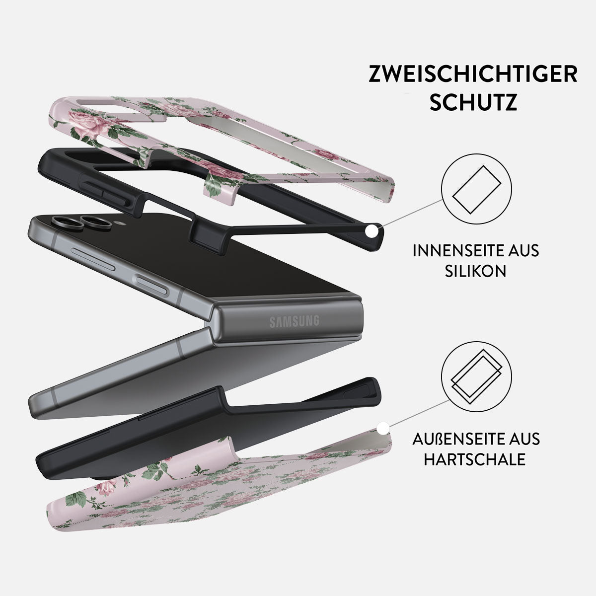 Skorter | Alice - Samsung Galaxy Z Flip 5 case