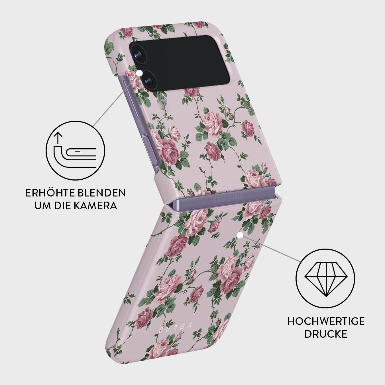 Skorter | Alice - Samsung Galaxy Z Flip 4 case