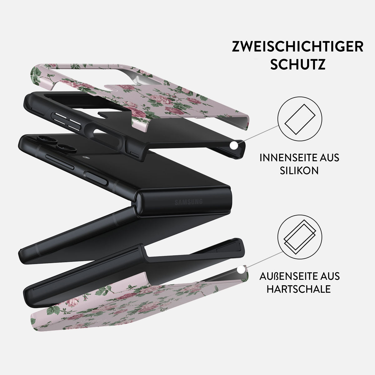 Skorter | Alice - Samsung Galaxy Z Flip 4 case