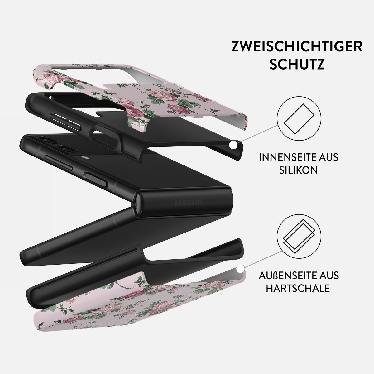 Skorter | Alice - Samsung Galaxy Z Flip 3 Case