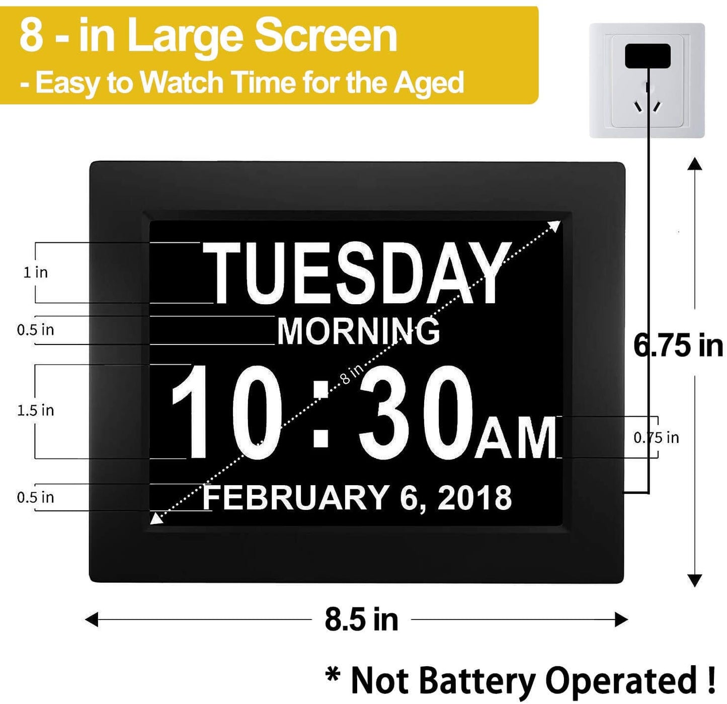 Skorter | Calendar Alarm Day Clock
