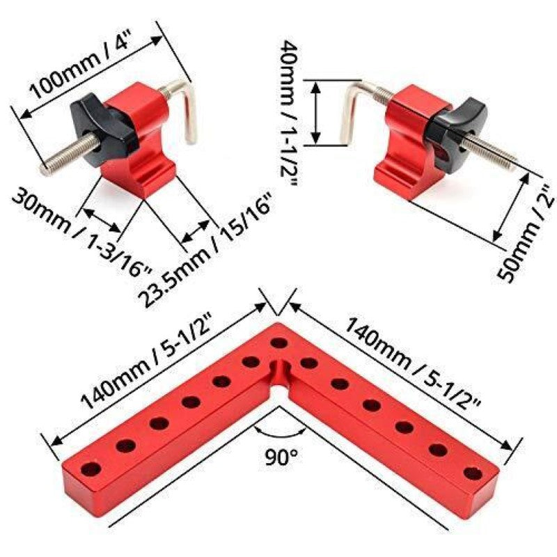 Skorter | Clamp Right Angle Clamps 90 Degree