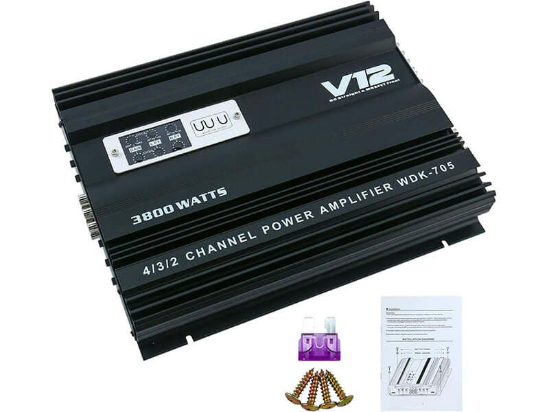 Skorter | Amplifier 3800W 4 Channels