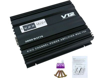Skorter | Amplifier 3800W 4 Channels