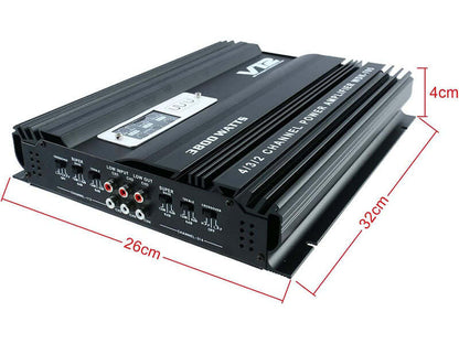 Skorter | Amplifier 3800W 4 Channels