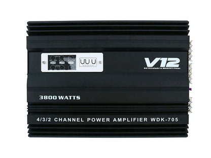 Skorter | Amplifier 3800W 4 Channels