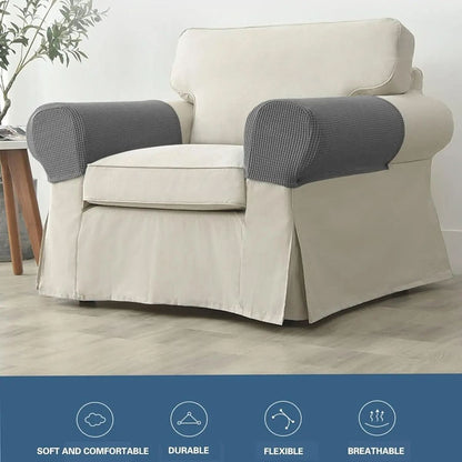 Skorter | 2-piece waterproof armrest covers with jacquard design