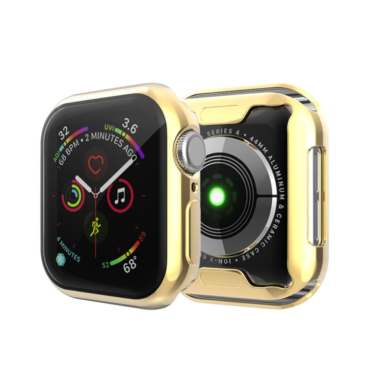 Skorter | Complete Coverage Plates TPU Case for Apple Watch Series 5 & 4 40mm (Gold)