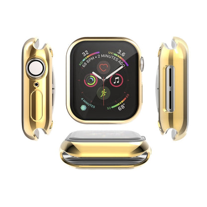 Skorter | Complete Coverage Plates TPU Case for Apple Watch Series 5 & 4 40mm (Gold)