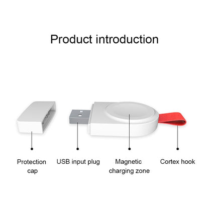 Skorter | A3 Universal Portable Qi Standard Magnetic Wireless Charger for Apple Watch Series 4 & 3 & 2 & 1