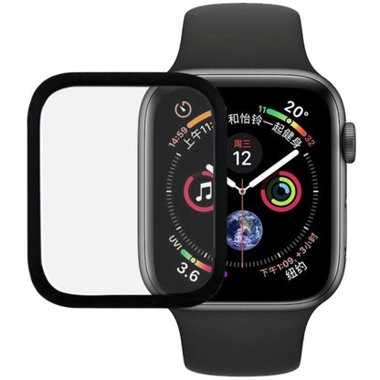 Skorter | 9H 3D Edge Glue Full-Screen Tempered Glass Film for Apple Watch Series 5 / 4 40mm (Black)