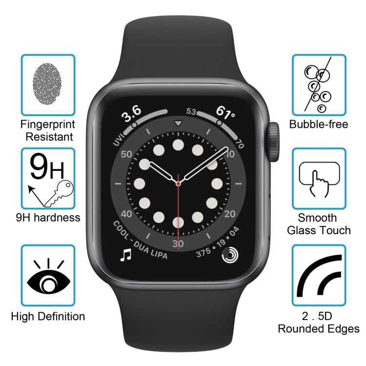 Skorter | 9H 2.5D Tempered Glass Film for Apple Watch Series 5 / 4 40mm