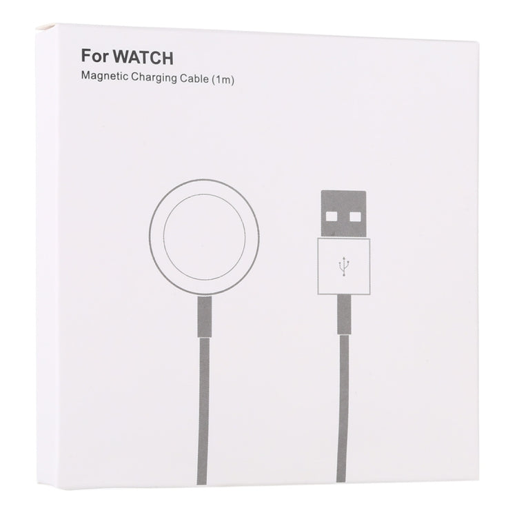 Skorter | 1m Magnetic Wireless Charger for Apple Watch Series Ultra & 10 / 9 / 8 / 7 / 6 / 5 / 4 / 3 / 2 (White)