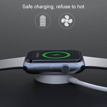 Skorter | 1m Magnetic Wireless Charger for Apple Watch Series Ultra & 10 / 9 / 8 / 7 / 6 / 5 / 4 / 3 / 2 (White)