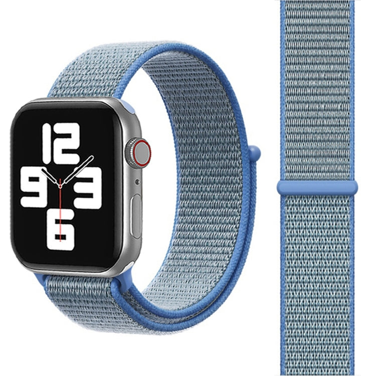 Skorter | For Apple Watch 46mm / 49mm / 45mm / 44mm Simple Fashion Nylon Watch Band with Magic Stick (Blue)