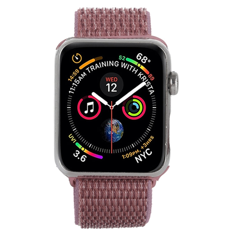 Skorter | For Apple Watch 46mm / 49mm / 45mm / 44mm Simple Fashion Nylon Watch Band with Magic Stick (Purple)