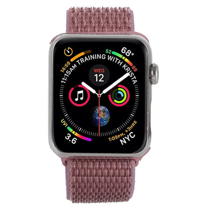 Skorter | For Apple Watch 46mm / 49mm / 45mm / 44mm Simple Fashion Nylon Watch Band with Magic Stick (Purple)