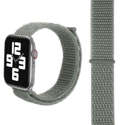 Skorter | For Apple Watch 46mm / 49mm / 45mm / 44mm Simple Fashion Nylon Watch Band with Magic Stick (Silver Gray)