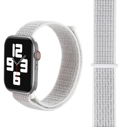 Skorter | For Apple Watch 46mm / 49mm / 45mm / 44mm Simple Fashion Nylon Watch Strap with Magic Stick (Silver)