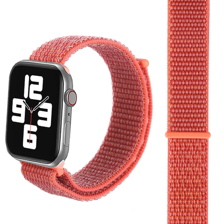 Skorter | For Apple Watch 46mm / 49mm / 45mm / 44mm Simple Fashion Nylon Bracelet with Magic Stick (Apricot)