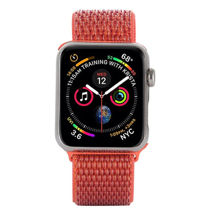 Skorter | For Apple Watch 46mm / 49mm / 45mm / 44mm Simple Fashion Nylon Bracelet with Magic Stick (Apricot)