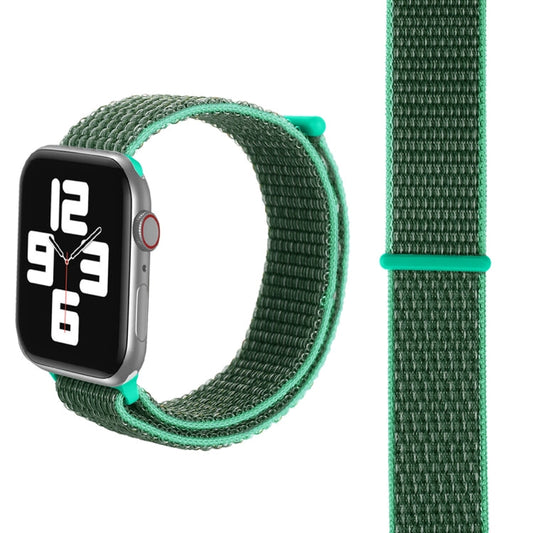 Skorter | For Apple Watch 42mm / 41mm / 40mm / 38mm Simple stylish nylon watch strap with magic wand (Grass green)