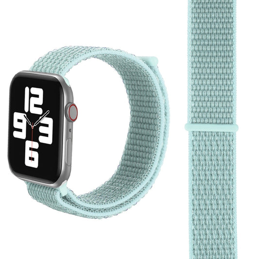 Skorter | For Apple Watch 42mm / 41mm / 40mm / 38mm Simple Fashion Nylon Watch Strap with Magic Stick (Grey Green)