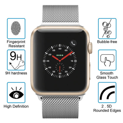 Skorter | 2 PCS ENKAY Hat-Prince for Apple Watch 38 mm 0.2mm 9H surface hardness 2.15D explosion-proof tempered glass screen protector