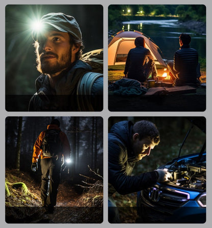 Skorter | Compact And Portable High-Intensity Dual Light Source EDC Magnetic Flashlight