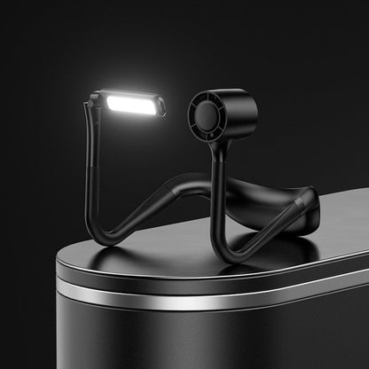 Skorter | 2-In-1 LED Usb Hanging Neck Light & Fan