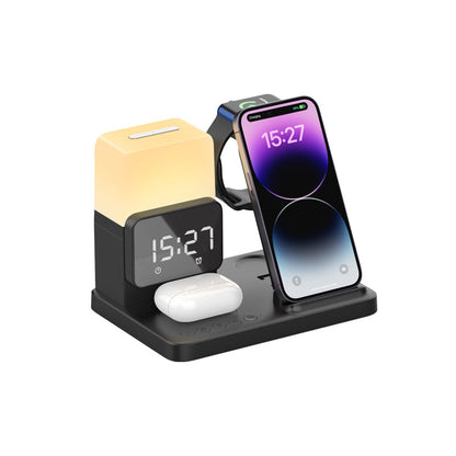 Skorter | Multi-Functional Night Light Clock Wireless Charger