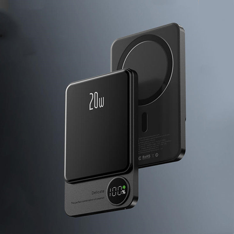Skorter | 10000mAh Mini Portable LED Digital Display Magnetic fast-Charging Power Bank