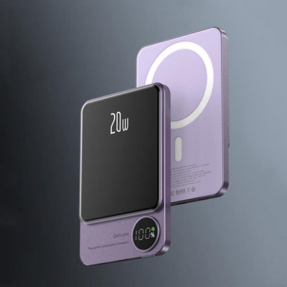 Skorter | 10000mAh Mini Portable LED Digital Display Magnetic fast-Charging Power Bank