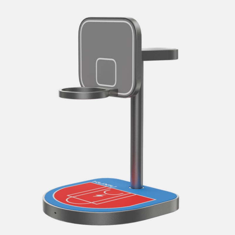 Skorter | 3-in-1 Basketball-Style Magnetic Wireless Charger